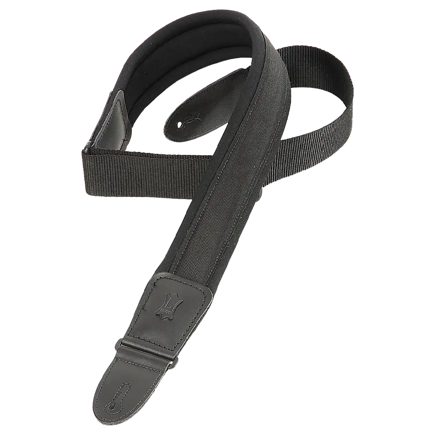 Levy's Comfort Series Pm48np3-Blk Guitar Strap *Free Shipping In The Usa* 1