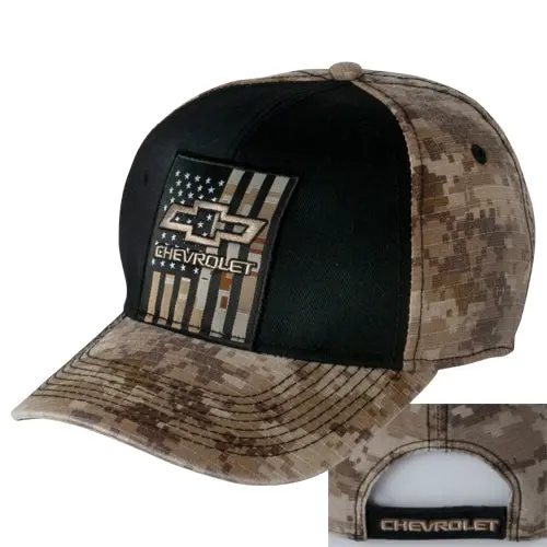 Digital Camo Chevrolet Bowtie Hat / Cap 1