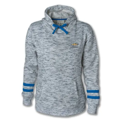 Chevrolet Gold Bowtie Melange Fleece Scuba Hoodie 1