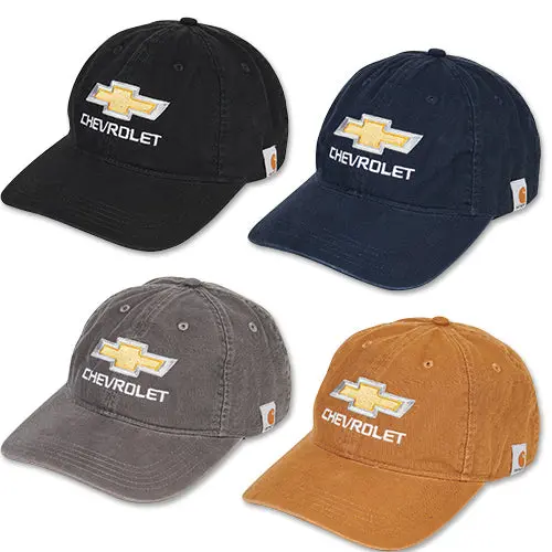Chevrolet Gold Bowtie Carhartt Canvas Cap 1
