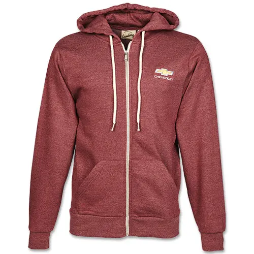 Chevrolet Unisex Gold Bowtie Parker Fleece Hoodie 1