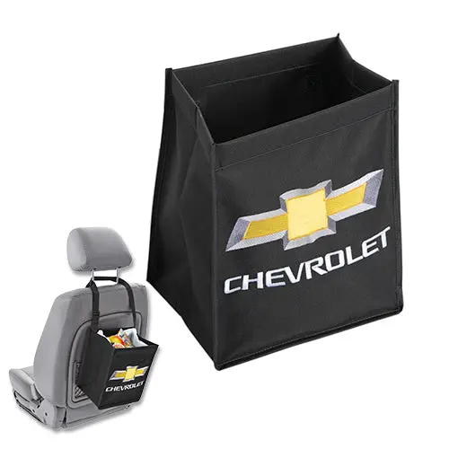 Chevrolet Gold Bowtie Waste Bag 1