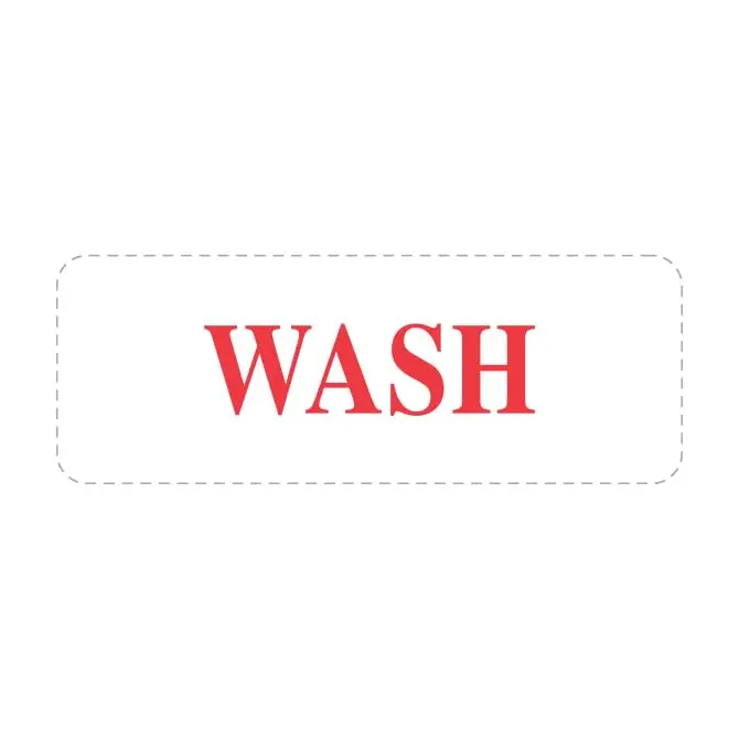 Professional Grade Self-Inking Stamps (Wash) – 2-3/8" W × 7/8" H – Vibrant Red Ink Rubber Stamp With Re-Inkable Pull-Out Pad – Durable For Automotive Rental Services & Fleet Management 1