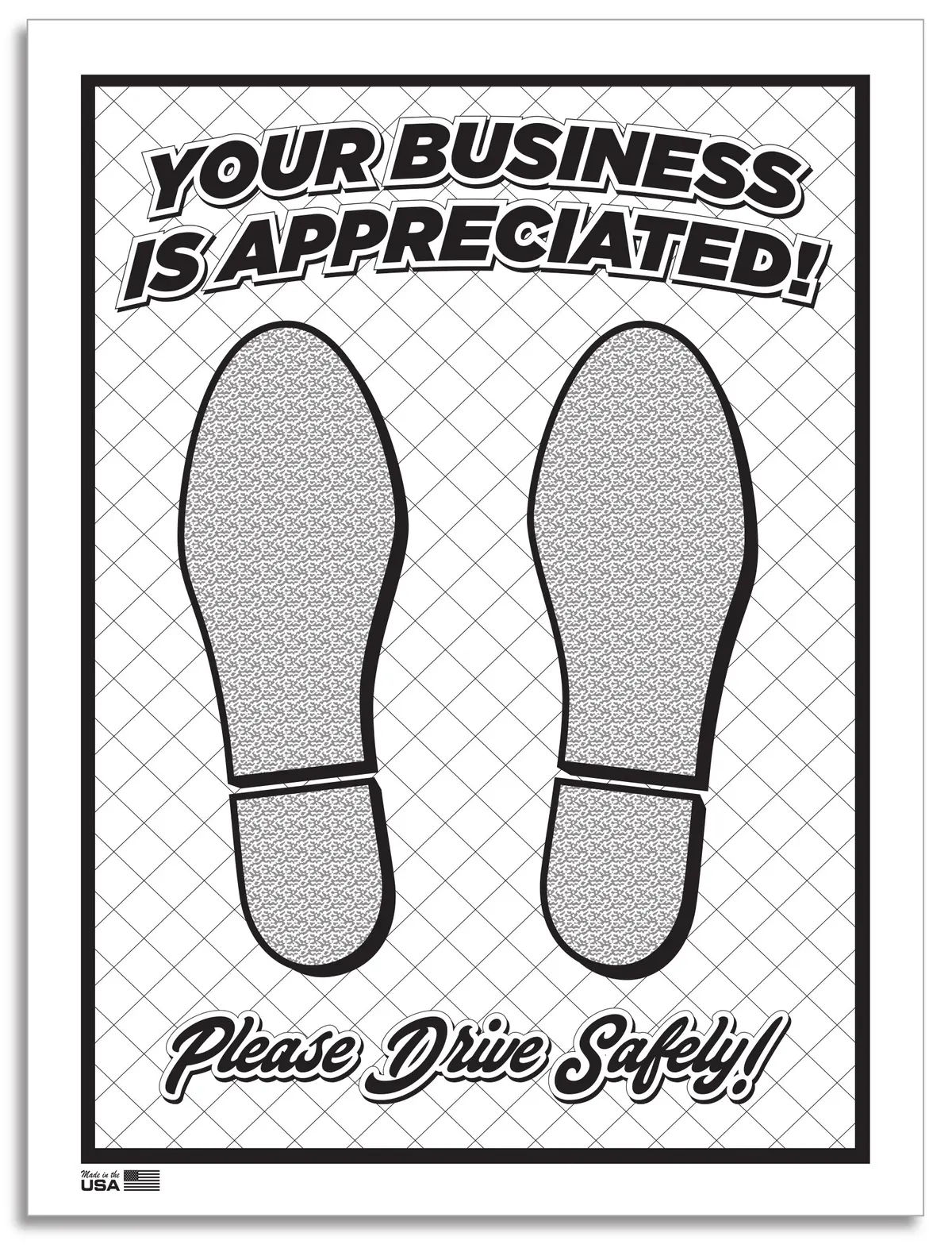 Premium Plastic Coated Ribbed Floor Mats 16.5" X 22" – Heavy Duty 85# Paper Equivalent, Waterproof Anti-Slip Automotive Floor Protection Mats For Cars, Trucks & Suvs 1