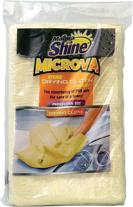 Professional Synthetic Drying Cloth 24" X 30" – Ultra-Absorbent Car, Truck & Boat Drying Towel – Lint-Free, Scratch-Free Automotive Microfiber Towel For Fast Streak-Free Drying 1