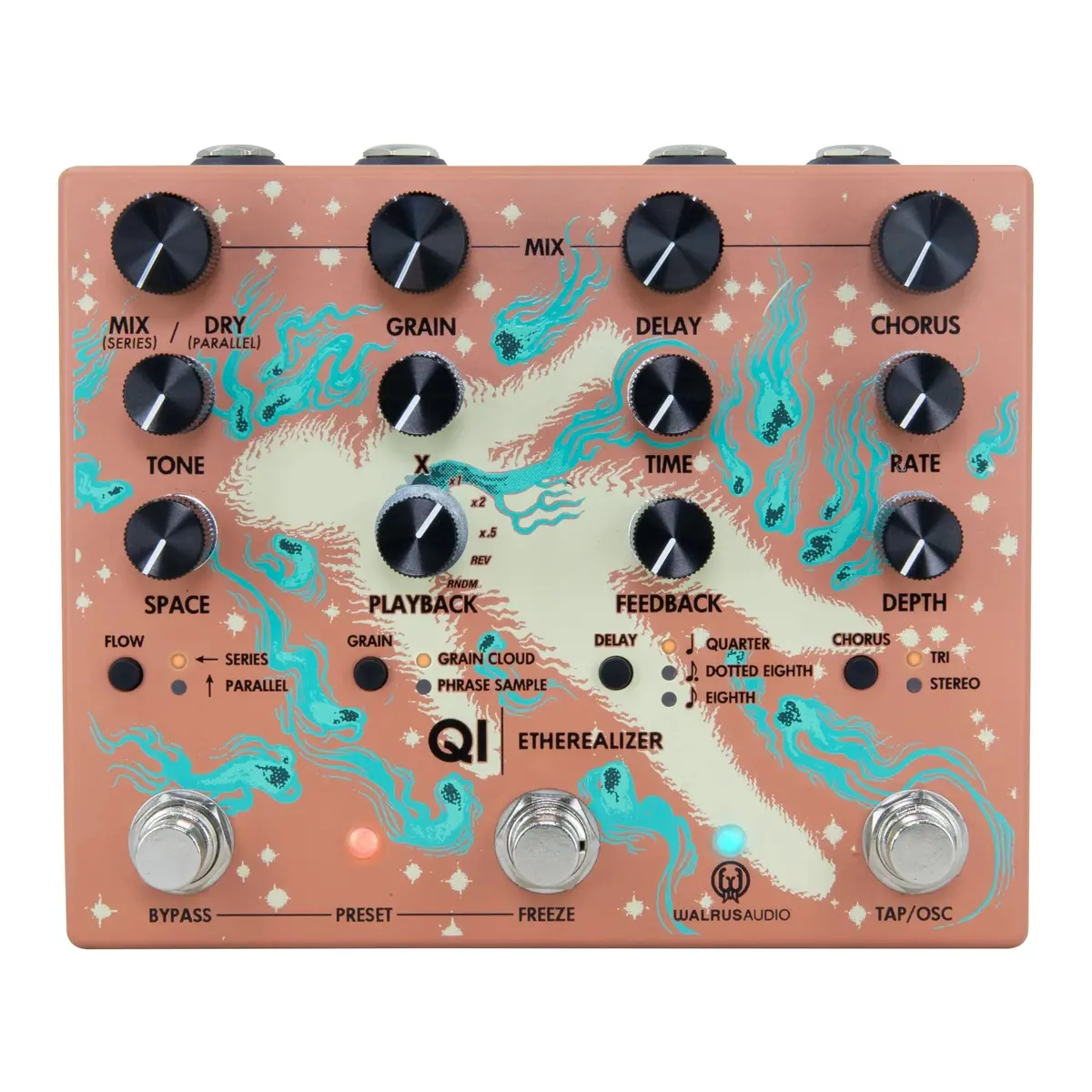 Walrus Audio Qi Etherealizer Terracotta  "Free Shipping In The Usa" 1