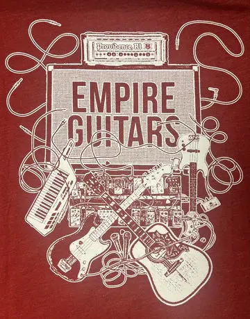Empire Guitars Big Mess Red T-Shirt Xxxl 1