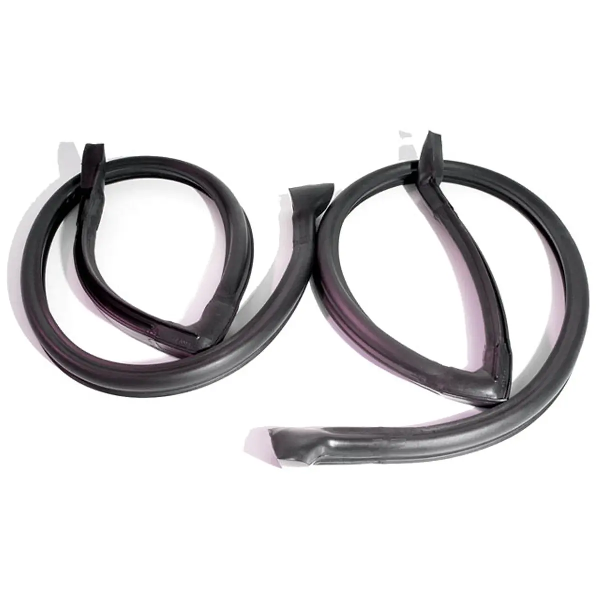 1982–1992 Camaro Roof Rail Seals With Molded Ends For 2-Door Hardtop 1