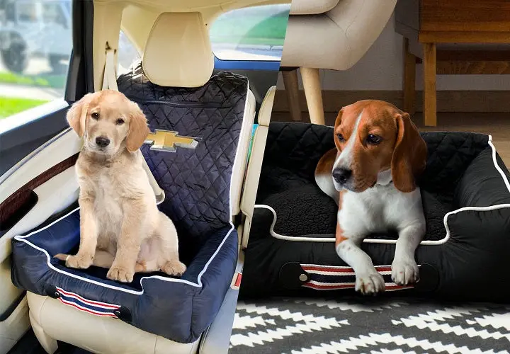 Chevrolet Bowtie Pet Bed And Seat Cover 1