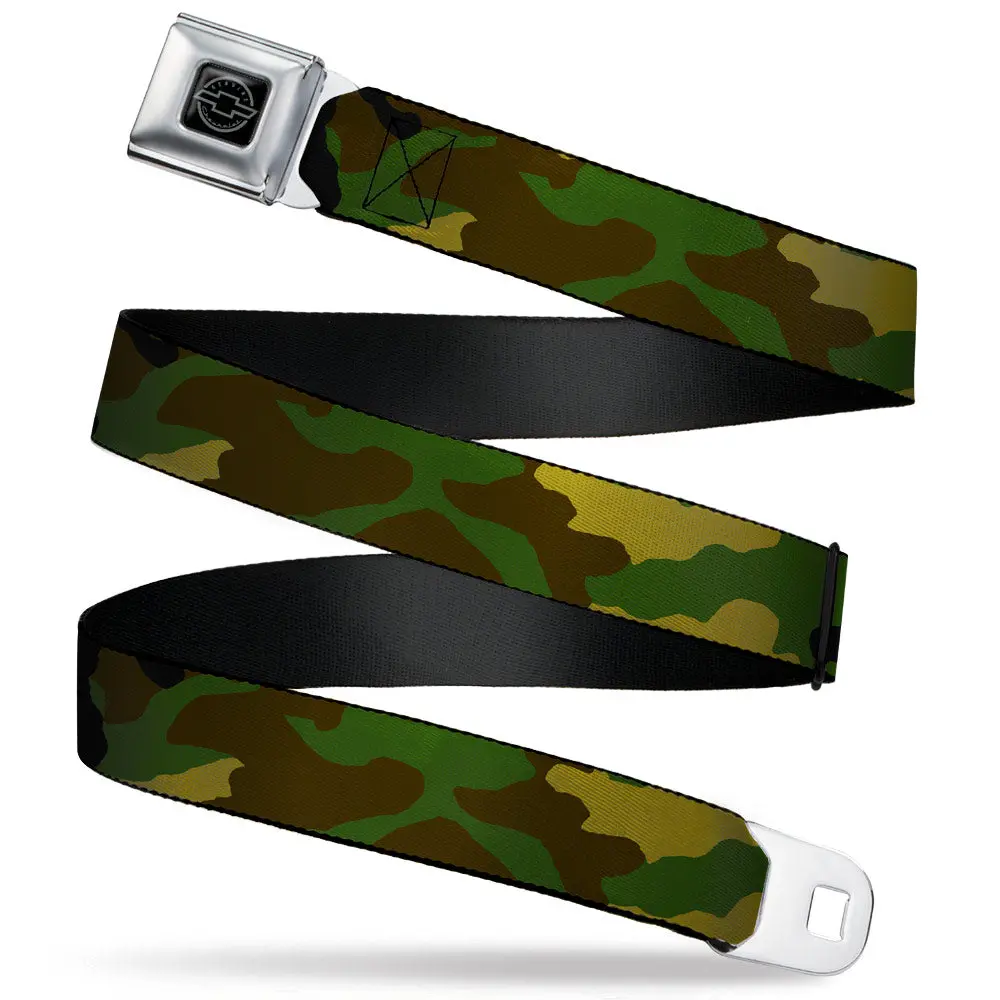 Chevy Seatbelt Belt - Camo Webbing 1