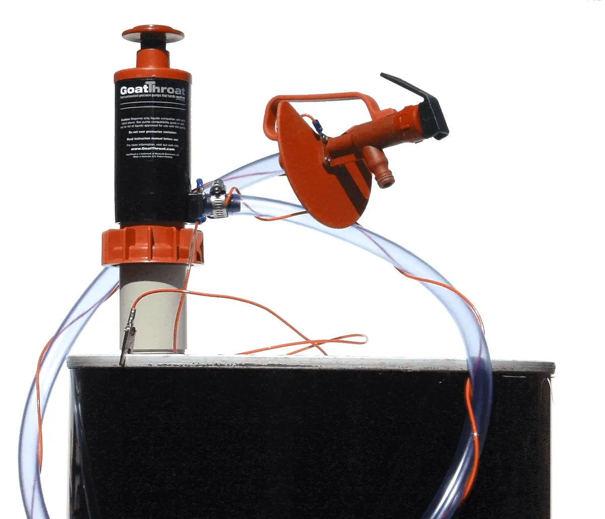 Groundable Drum Pump And Remote Discharge Tap With Nitrile Seals - Select And Add Appropriate Hose 1