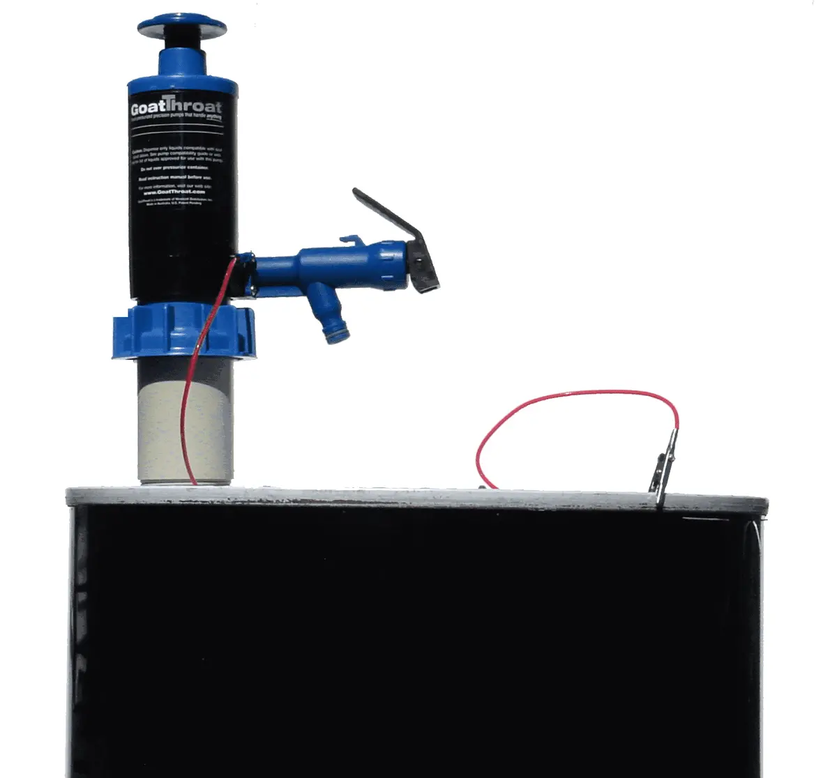Groundable Drum Pump For Flammables, Epdm Seal 1