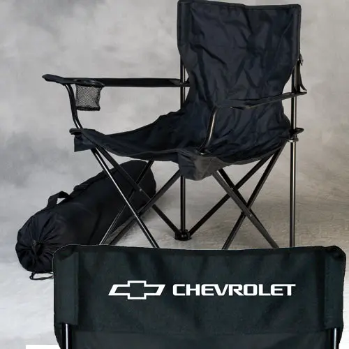 Chevrolet Bowtie Folding Travel Chair / Lawn Chair 1