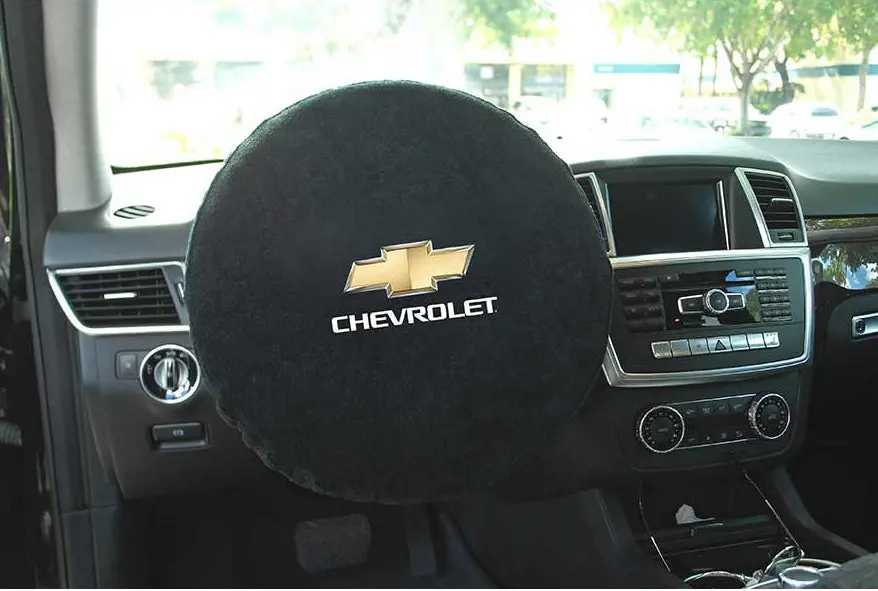 Chevrolet Bowtie Steering Wheel Cover 1