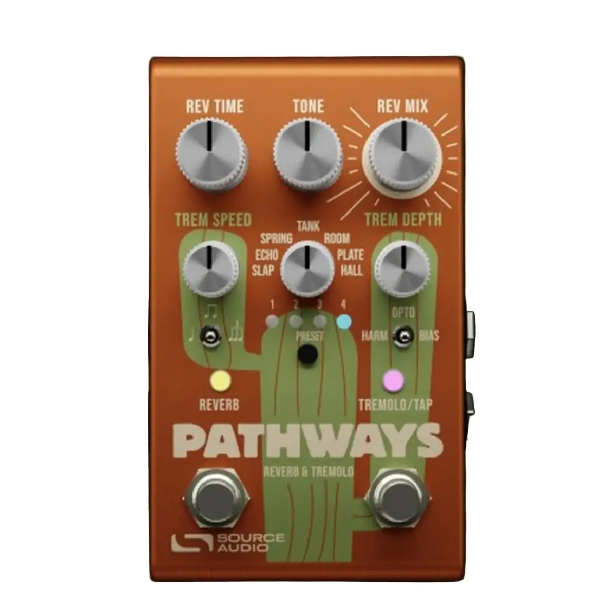 Source Audio Sa281 Pathways Reverb & Tremolo "Free Shipping In The Usa" 1