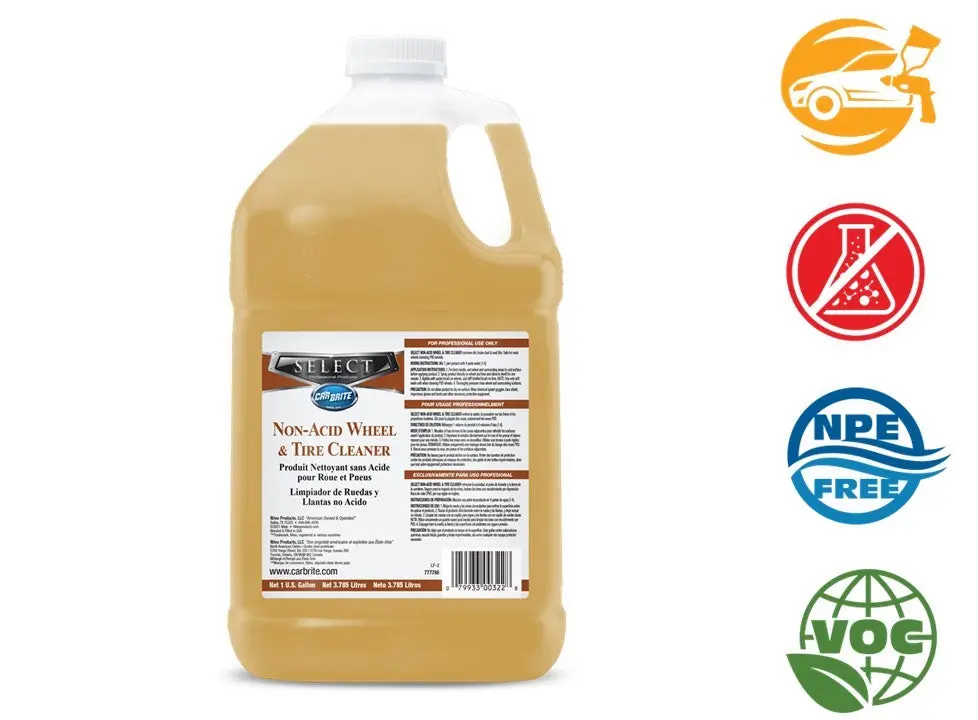 Select™ Non-Acid Wheel & Tire Cleaner 1