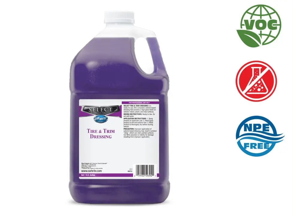Select™ Tire & Trim Dressing 1