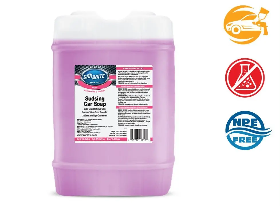 Sudsing Car Soap 1