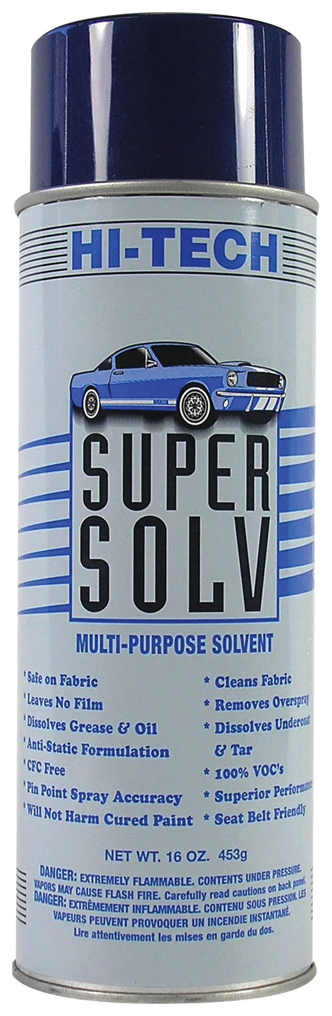 Super Solv Multi-Purpose Solvent - 16 Ounce Aerosol Can - Effective Adhesive, Spot Cleaning, And Stain Removal For Carpet & Upholstery - Professional Grade Cleaner And Adhesive Remover 1