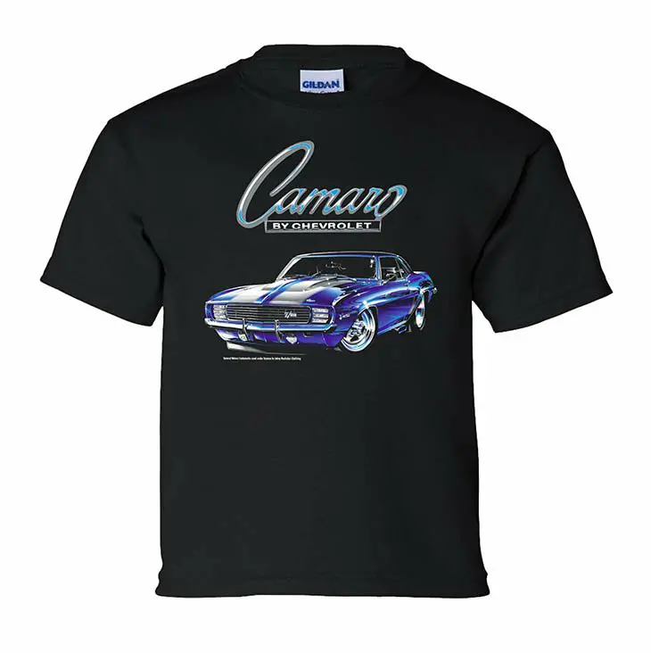 1969 Camaro Concept Black Tee - Youth 1