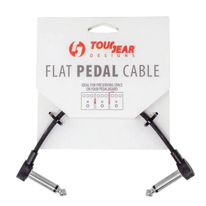 Tourgear 6” Flat Pedal Cable C-Shape Tgd Cbl Fp 6 C 1