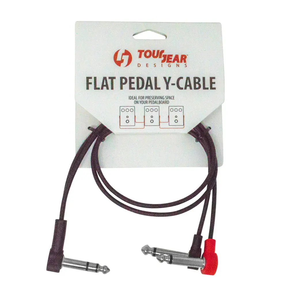 Tourgear 36” Flat Pedal Y-Cable Tgd Cbl Fp Trs Y 36 1