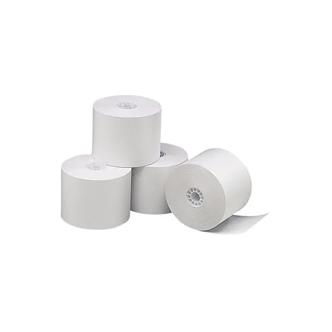 Deluxe Direct Thermal Cash Register Paper Rolls - 2-1/4" X 85' Thermal Receipt Paper For Pos Systems, Cash Registers, Invoices, And Transaction Printing 1
