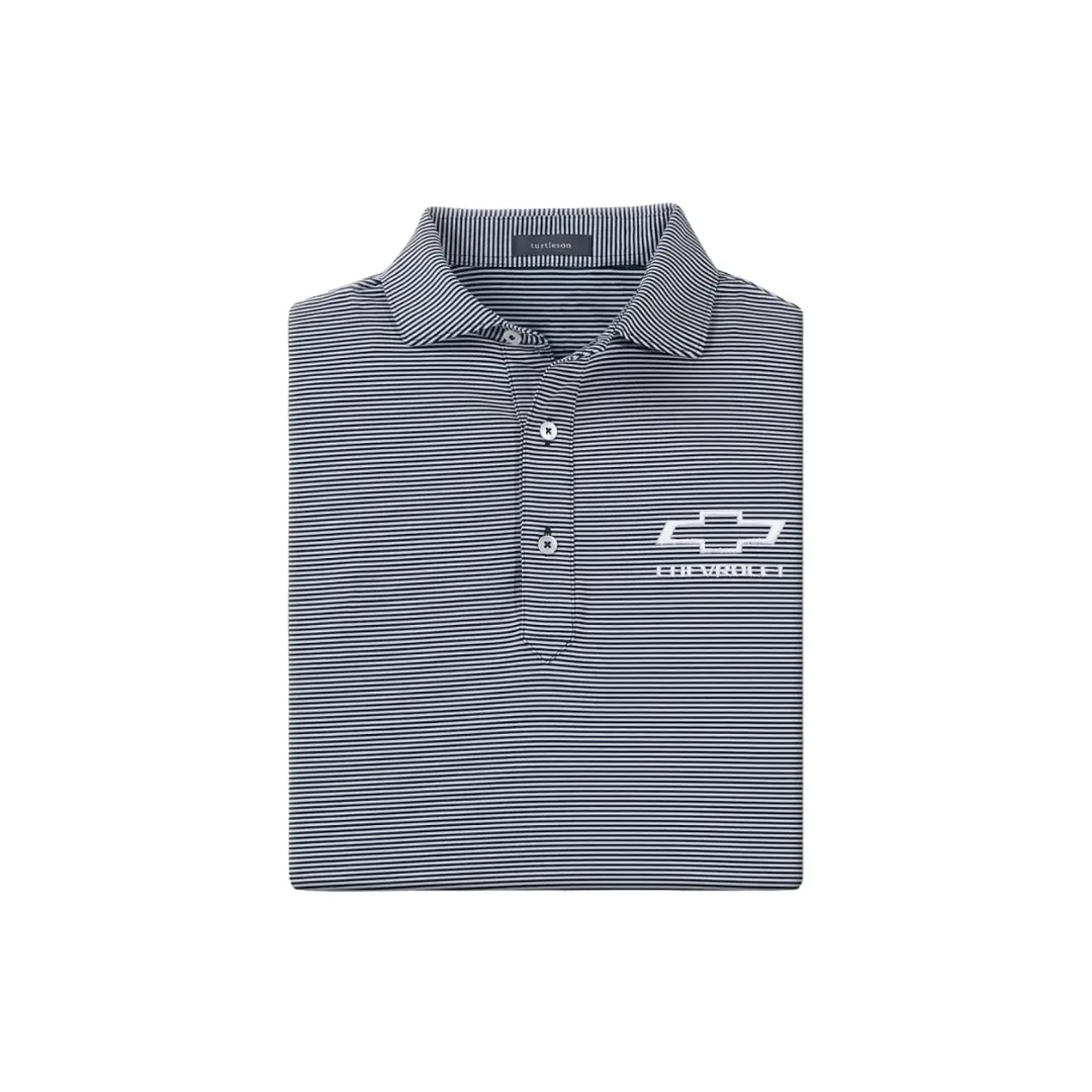 Turtleson Carter Stripe Polo – Open Bt Chevrolet Edition 1