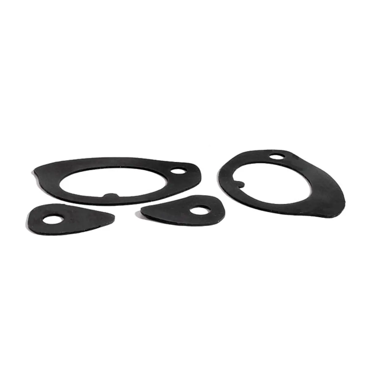 1967–1969 Camaro Unbeaded Door Handle Mounting Pads 4-Piece Set 1