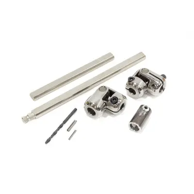 Unisteer Rack & Pinion Steering Shaft 80050060, 55-57 Chevy 1