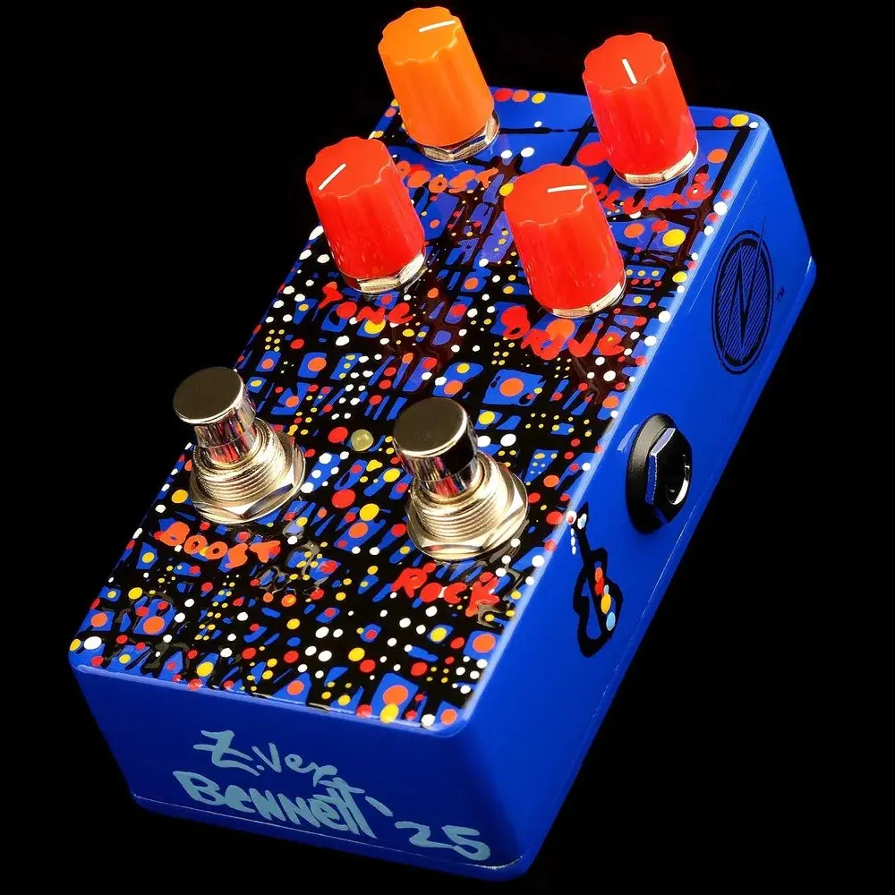 Zvex Laura Bennett Hand Painted '59 Sound Vertical *Free Shipping In The Usa* 1