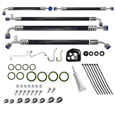 Vintage Air Air Conditioning Modified Hose Kit, 66-70 Mopar B-Body 1