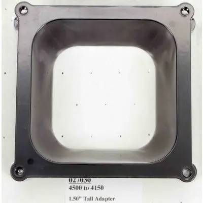 Wilson Manifolds Carburetor Adapter, 4500 To 4150, 1.5" Thick 1