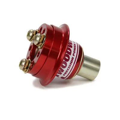 Woodward Machine Steering Disconnect Aluminum Red 1