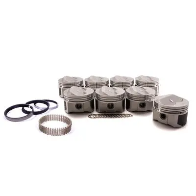 Wiseco Pro-Tru Sbc Domed Piston Set 4.060" Bore +8Cc 1