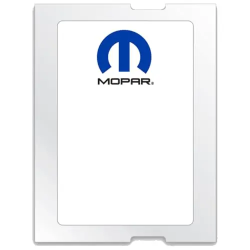 Mopar Stock Labels – White Light Adhesive 2.25" × 1.5" – Compatible With Caats™ Prominder Now & Popular Label Printers – Bulk Roll Of 500 Durable Chrysler, Dodge, Jeep & Ram Inventory & Service Reminder Stickers 1