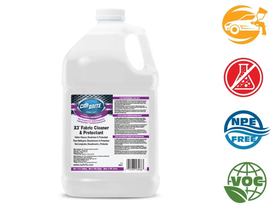 X3 Fabric Cleaner & Protectant 1