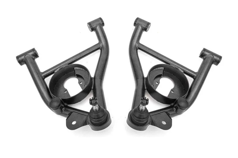 Bmr Suspension 1982-1992 Chevrolet 3Rd Gen Camaro Bmr F-Body A-Arms Lower Dom, Non-Adj Delrin Bushings Spring Pocket Black Hammertone 1