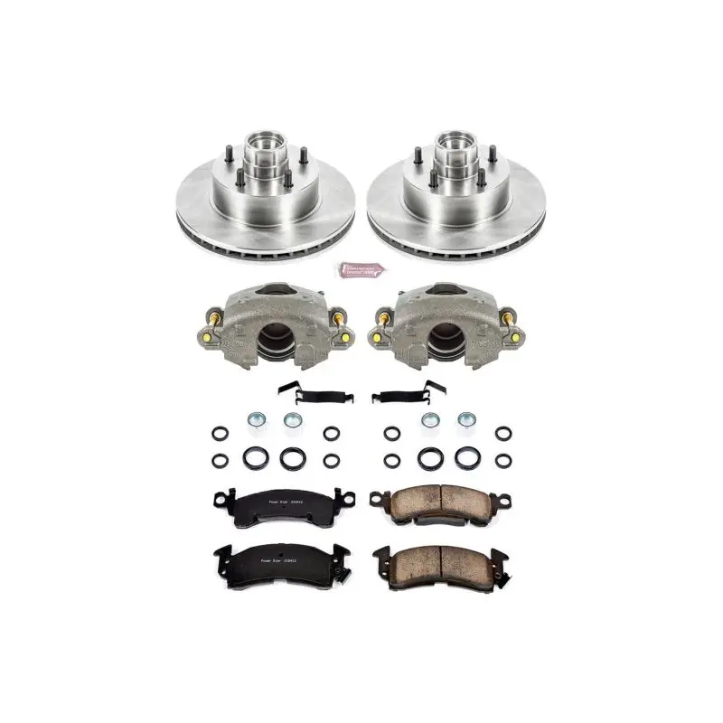 Powerstop 1979-1981 Chevrolet Camaro 2Nd Gen Power Stop Electra Front Autospecialty Brake Kit W Calipers 1