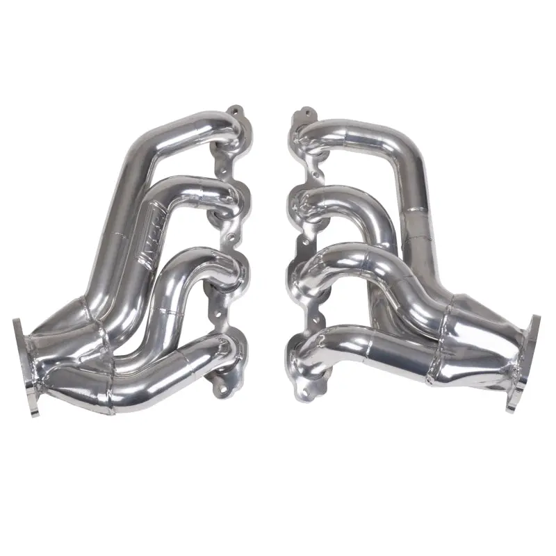 Bbk 2016-2024 Chevrolet Camaro 6Th Gen Ss 6.2L Shorty Tuned Length Exhaust Headers 1-3 4In Silver Ceramic 1