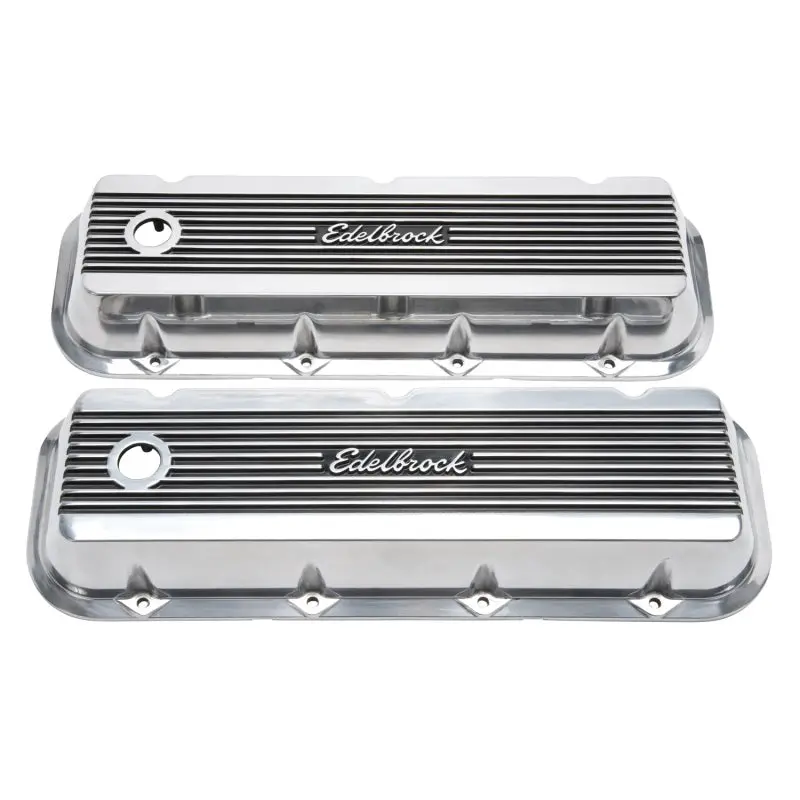 Edelbrock 1967-1972 Chevrolet Camaro 1St-2Nd Gen Valve Cover Elite Ii And Later 396-502 Big Block V8 Polished 1