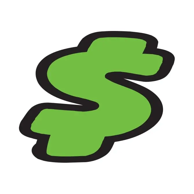Number Window Stickers - Green & Black Die Cut Number Stickers - Durable, Weatherproof Vinyl With Easy On/Off Adhesive - Back Slit For Seamless Installation - 6-1/4" 1