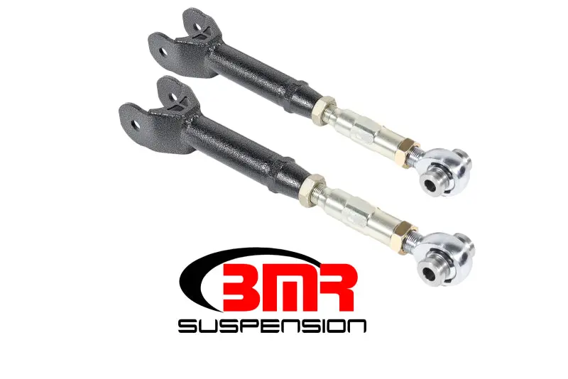 Bmr Suspension 2016-2020 Chevrolet 6Th Gen Camaro Bmr Lower Trailing Arms W On-Car Adj. Rod Ends Black Hammertone 1
