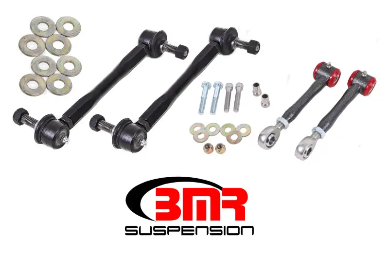 Bmr Suspension 2017-2024 Chevrolet Camaro 6Th Gen Bmr Front And Rear Sway Bar End Link Kit Black Hammertone 1