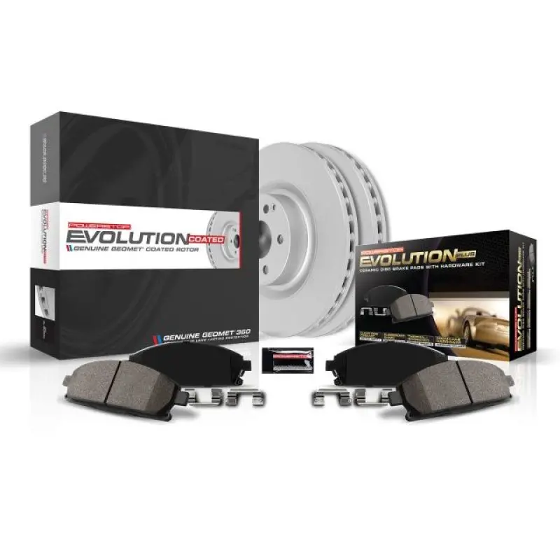 Powerstop 1982-1992 Chevrolet Camaro 3Rd Gen Power Stop Regal Front Z17 Evolution Geomet Coated Brake Kit 1