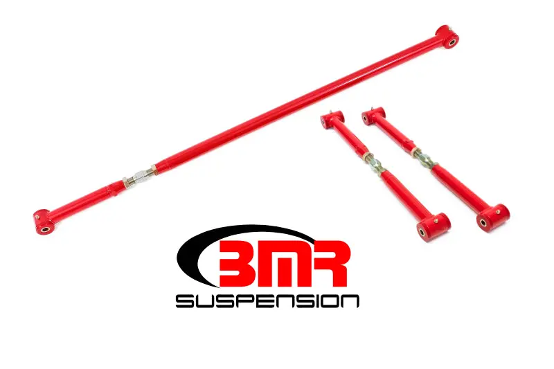 Bmr Suspension 1982-2002 Chevrolet 3Rd-4Th Gen Camaro Bmr F-Body On-Car Adj. Rear Suspension Kit (Polyurethane) Red 1