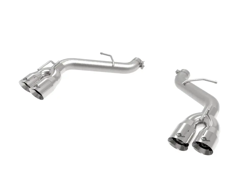 Afe 2016-2024 Chevrolet Camaro 6Th Gen Power Mach Force-Xp 3In Axle-Back Exhaust Ss V8 6.2L W O Mufflers Polished 1