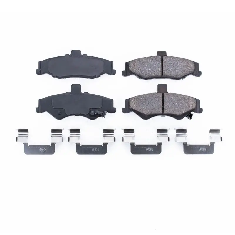 Powerstop 1998-2002 Chevrolet Camaro 4Th Gen Power Stop Rear Z17 Evolution Ceramic Brake Pads W Hardware 1