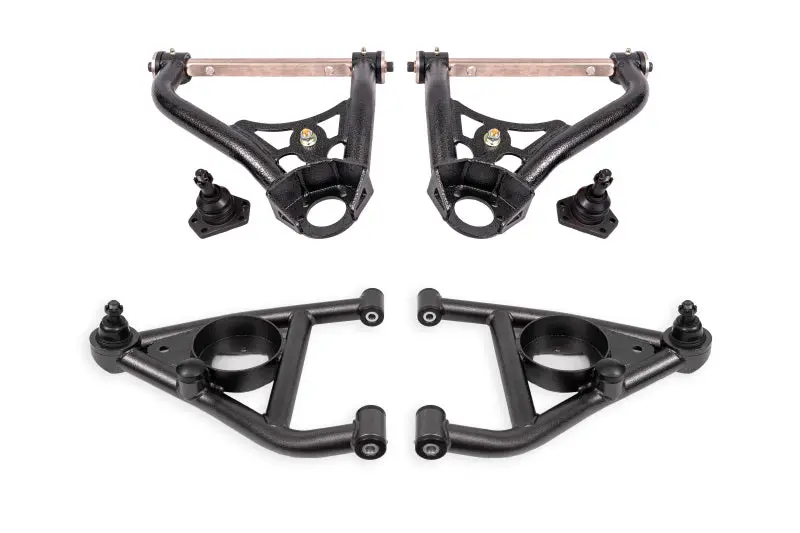 Bmr Suspension 1967-1969 Chevrolet 1St Gen Camaro Bmr Gm F-Body X-Body Non-Adj. Upper & Lower A-Arms (Polyurethane) Black Hammertone 1