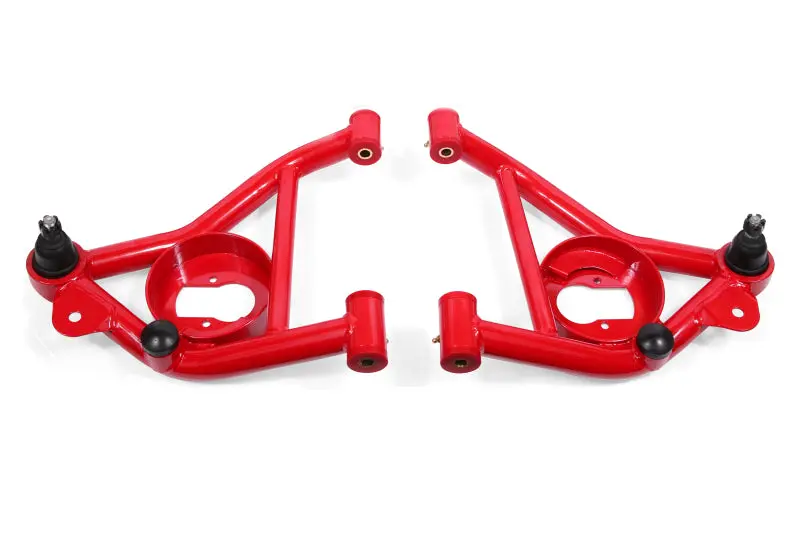 Bmr Suspension 1982-1992 Chevrolet 3Rd Gen Camaro Bmr F-Body Non-Adj. Lower A-Arms W Spring Pocket (Polyurethane) Red 1